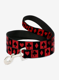 Correa para perro Disney Alice in Wonderland, palos de naipe