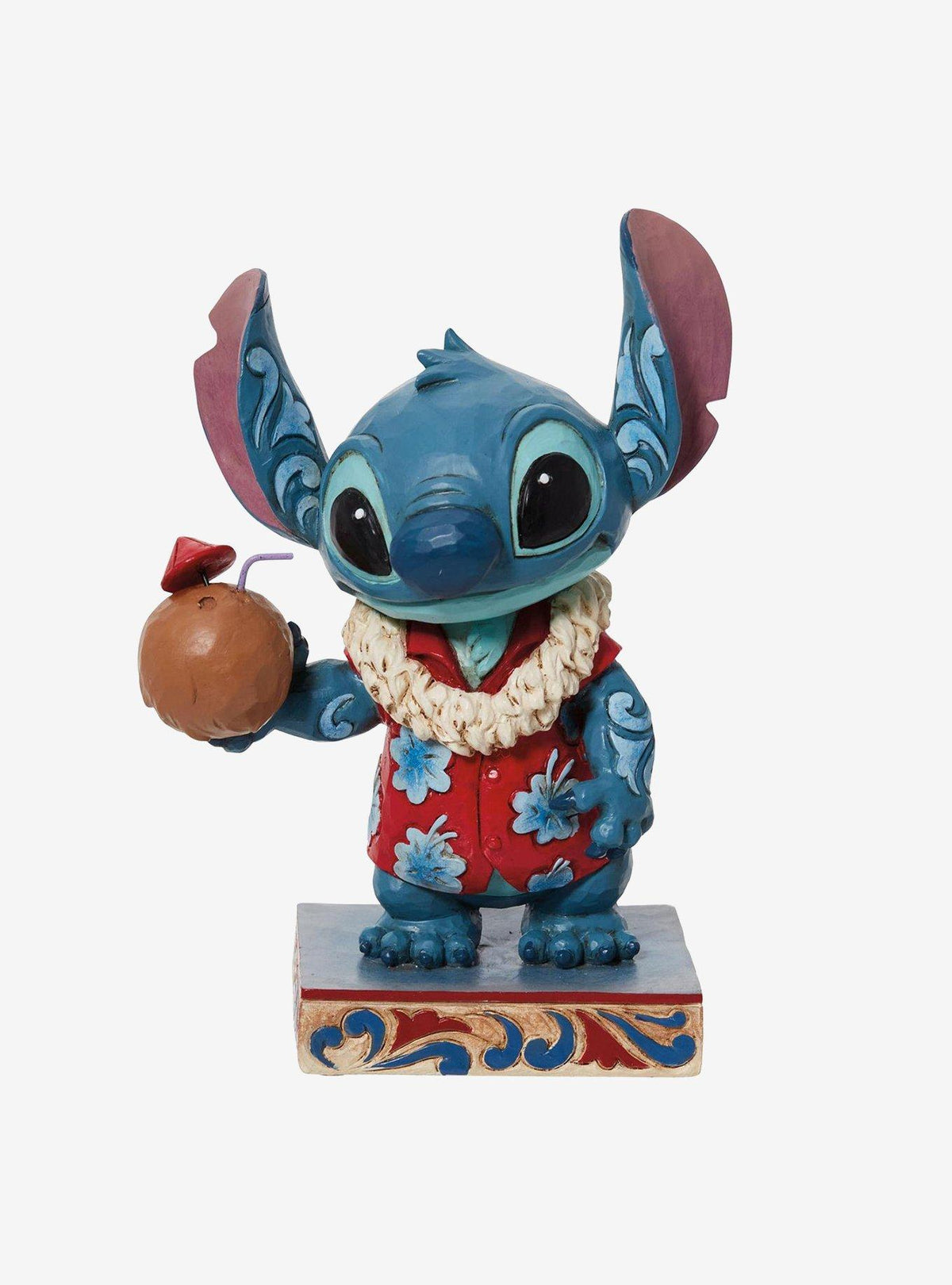 Figura de Stitch con camisa hawaiana