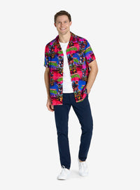 Camisa hawaiana abotonada Teenage Mutant Ninja Turtles Dude