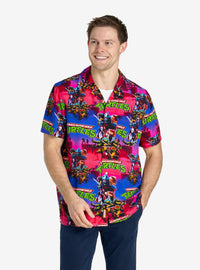 Camisa hawaiana abotonada Teenage Mutant Ninja Turtles Dude