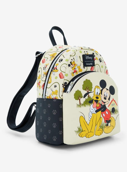 Mochila mini Disney Mickey Mouse y Pluto