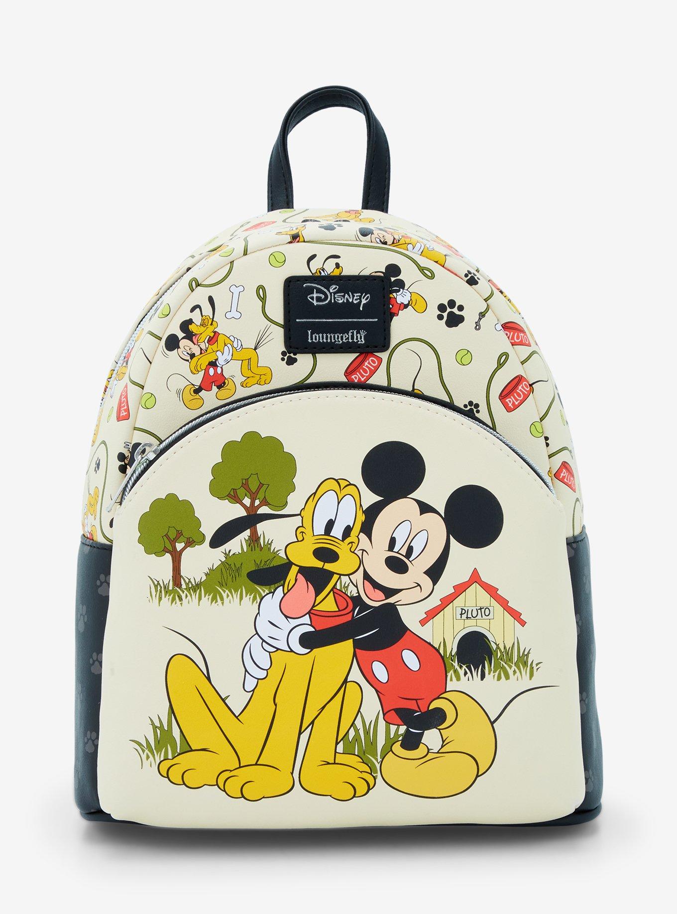 Mochila mini Disney Mickey Mouse y Pluto