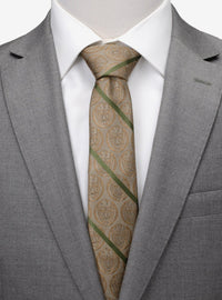 Corbata Marvel de Groot a rayas para hombre