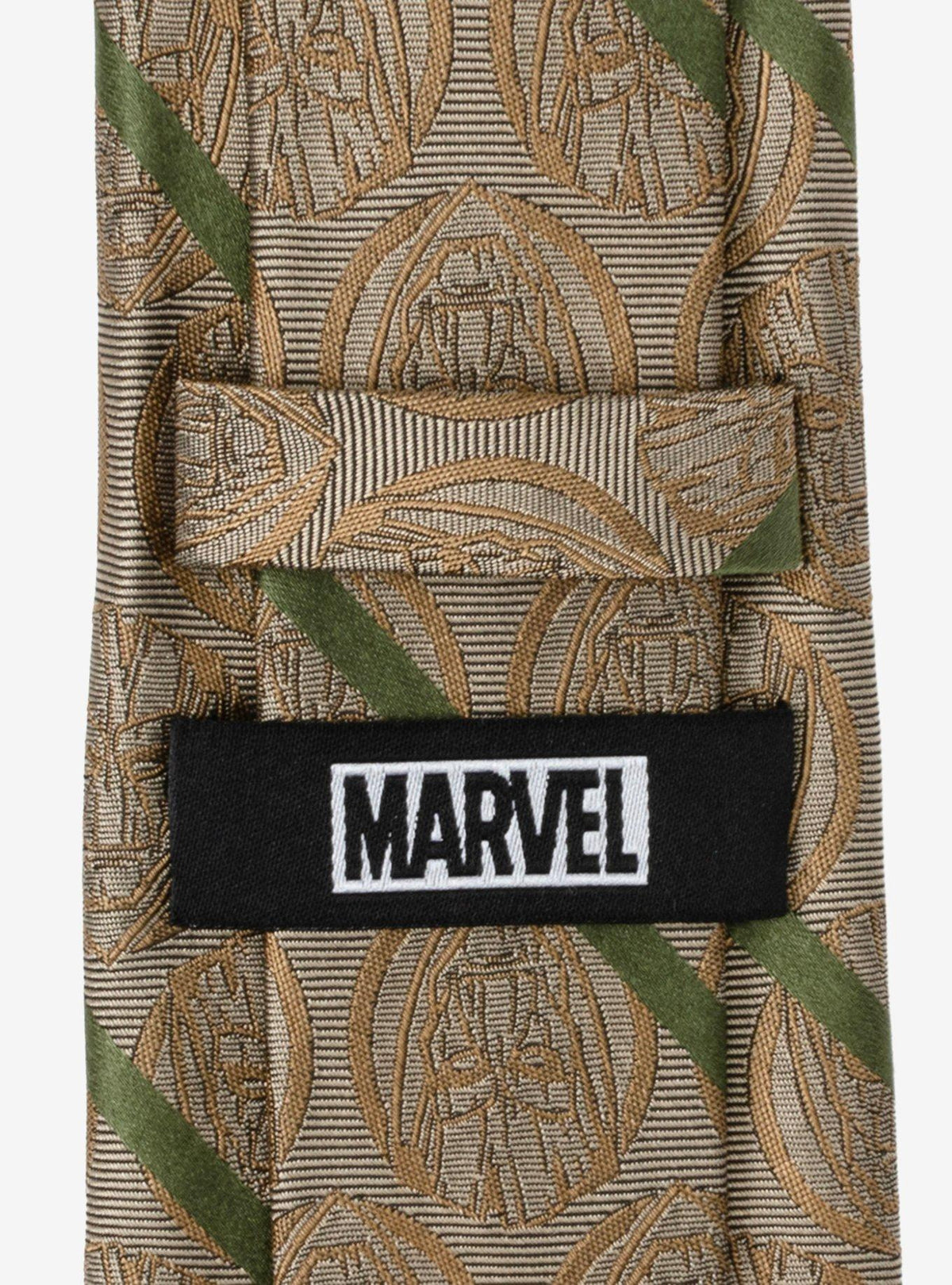Corbata Marvel de Groot a rayas para hombre