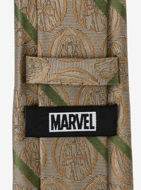 Corbata Marvel de Groot a rayas para hombre