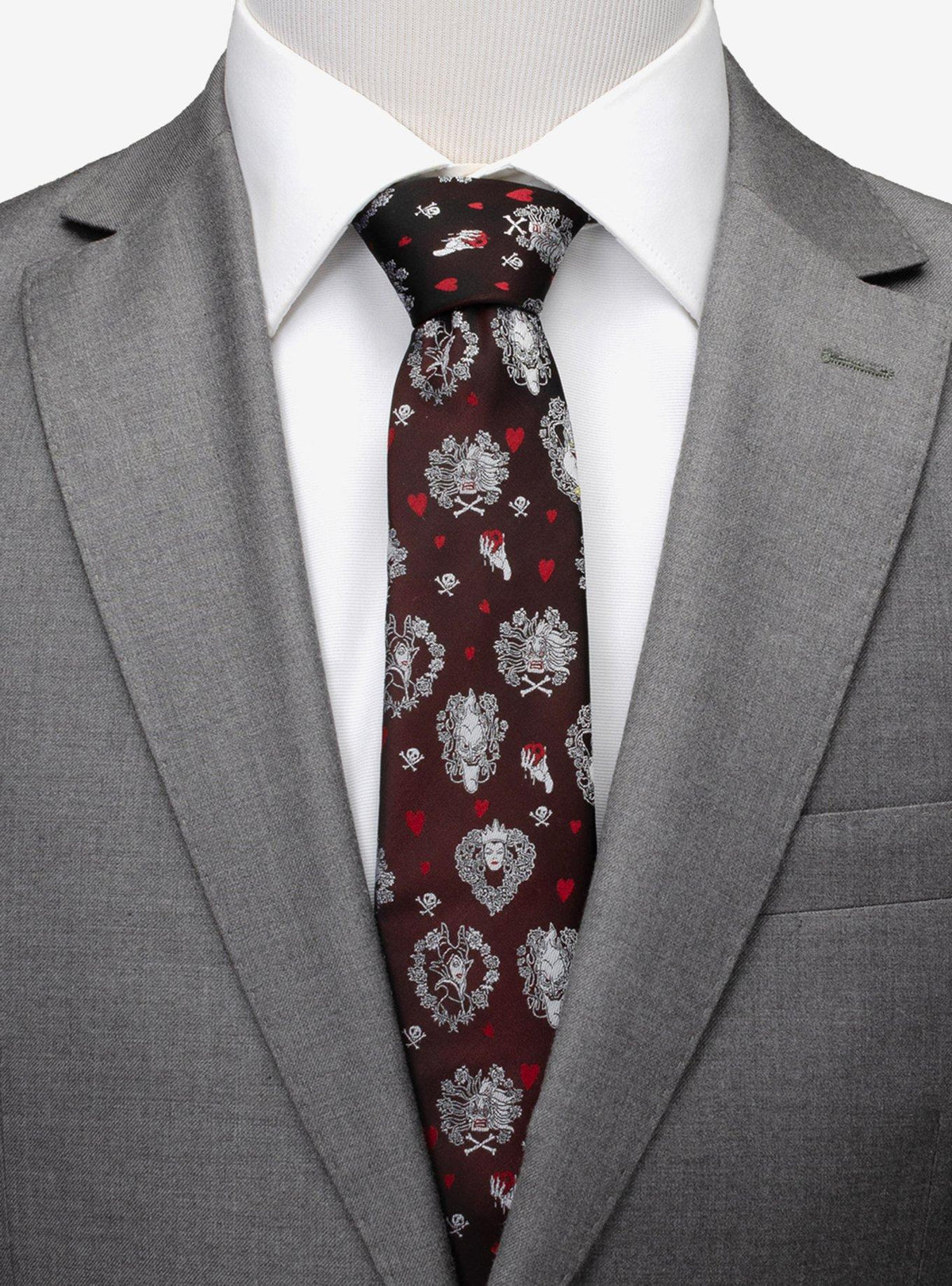 Corbata negra Disney Villains Happily Never After para hombre
