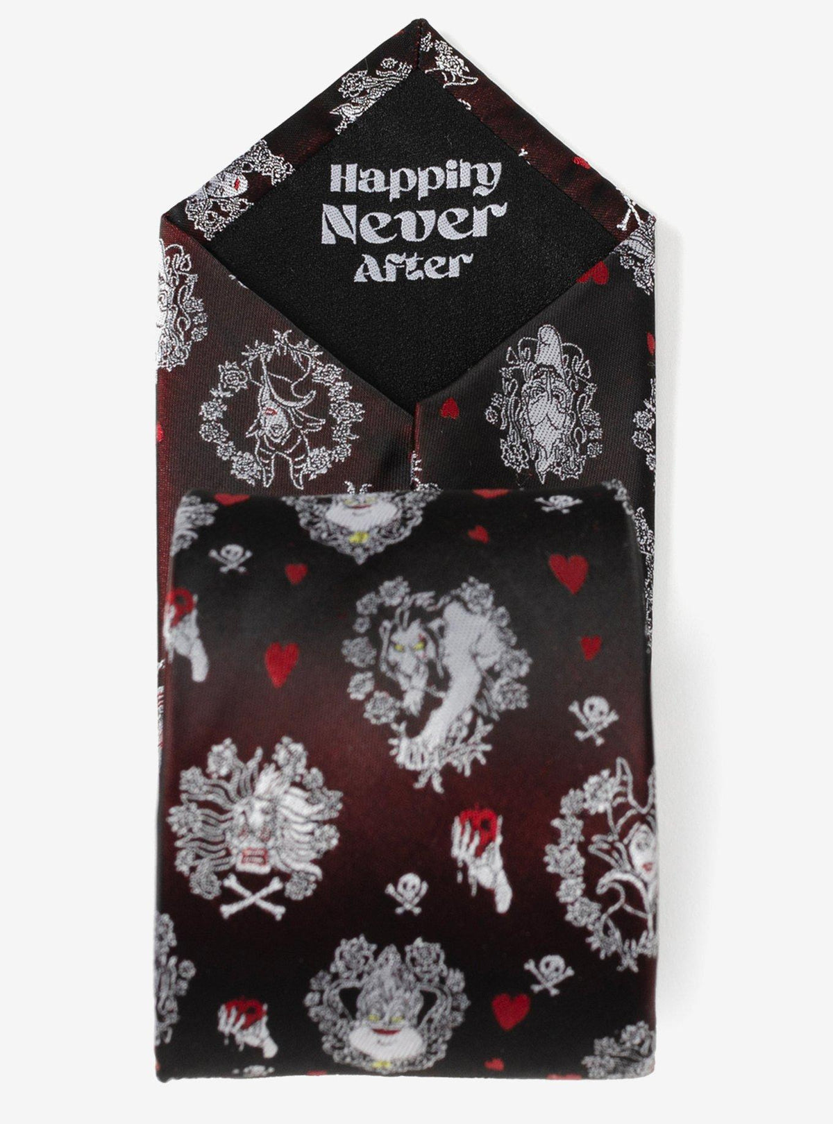 Corbata negra Disney Villains Happily Never After para hombre