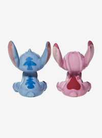 Set de saleros y pimenteros Stitch y Angel