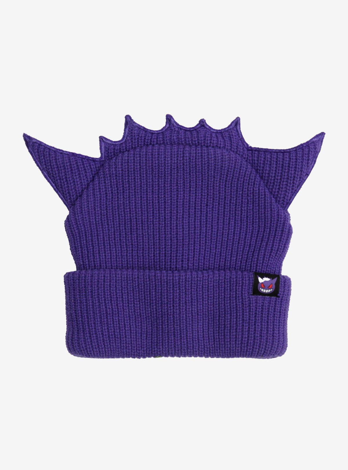 Gorro tejido de Gengar con orejas