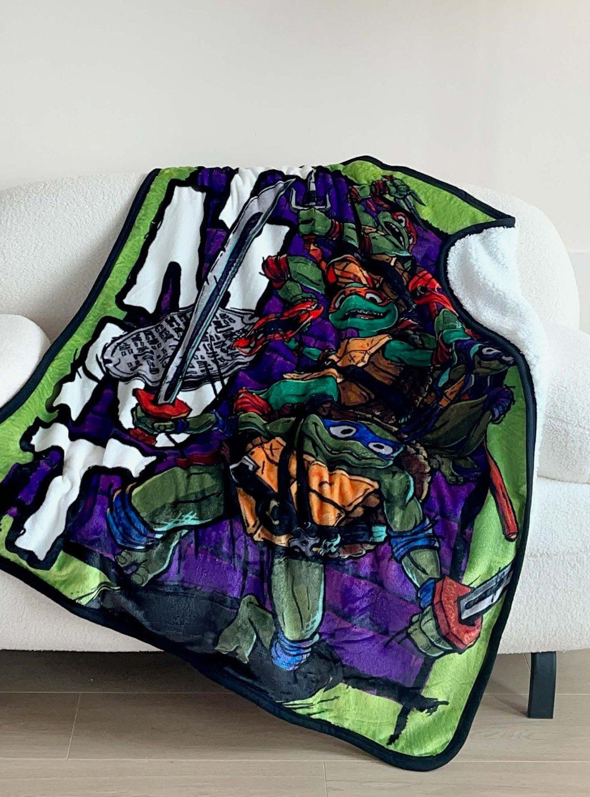 Manta sherpa Teenage Mutant Ninja Turtles: Mutant Mayhem