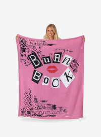 Mean Girls: Manta tacto seda Burn Book