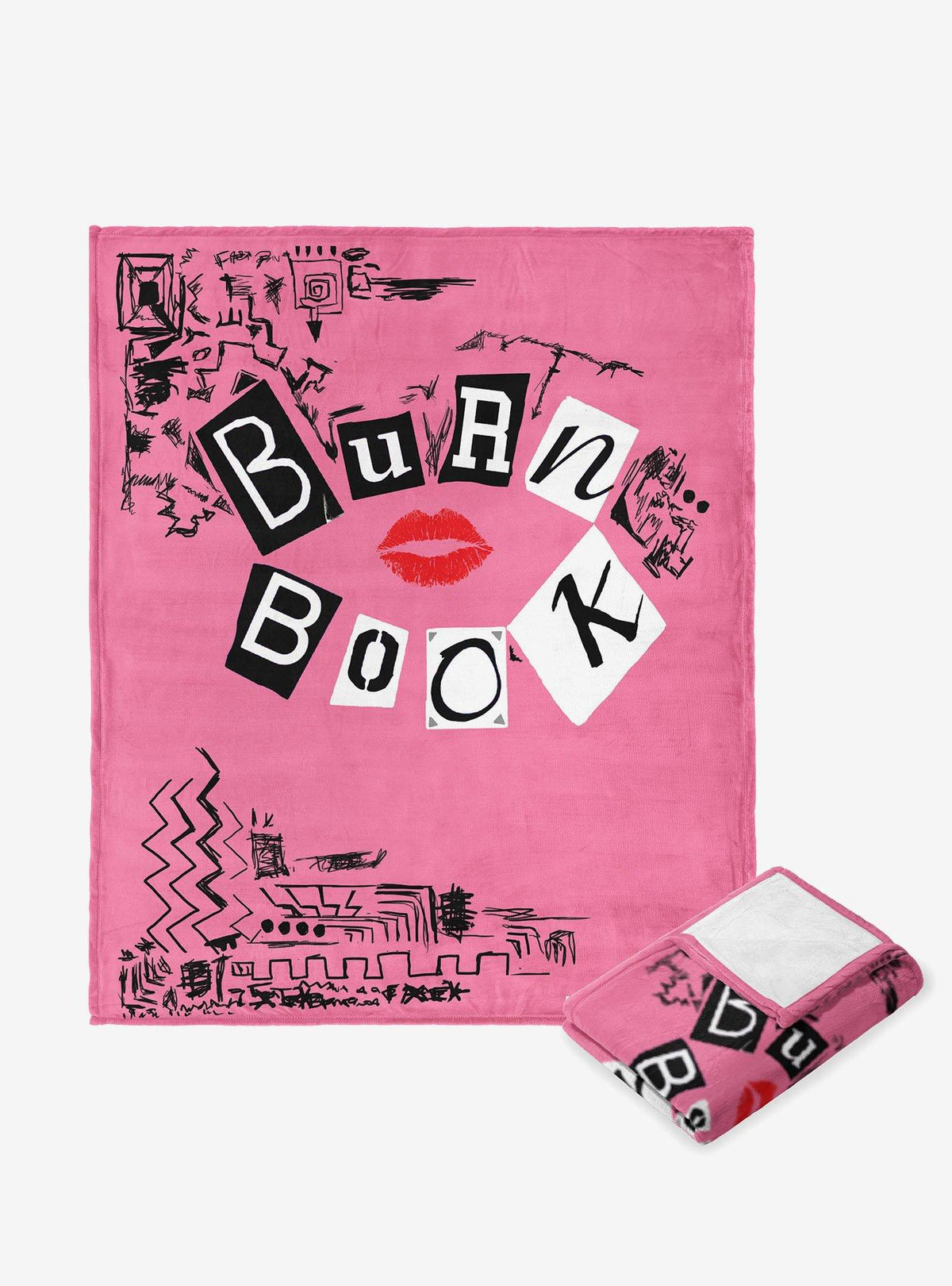 Mean Girls: Manta tacto seda Burn Book
