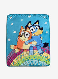 Manta Sherpa de tacto sedoso Bluey Togetherness