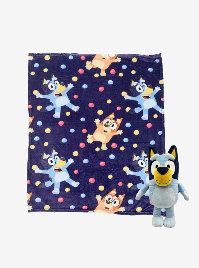 Bluey: manta Hooray con cojín abrazable