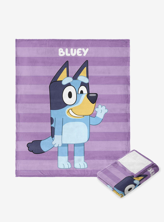 Manta de tacto sedoso Bluey Roll Call