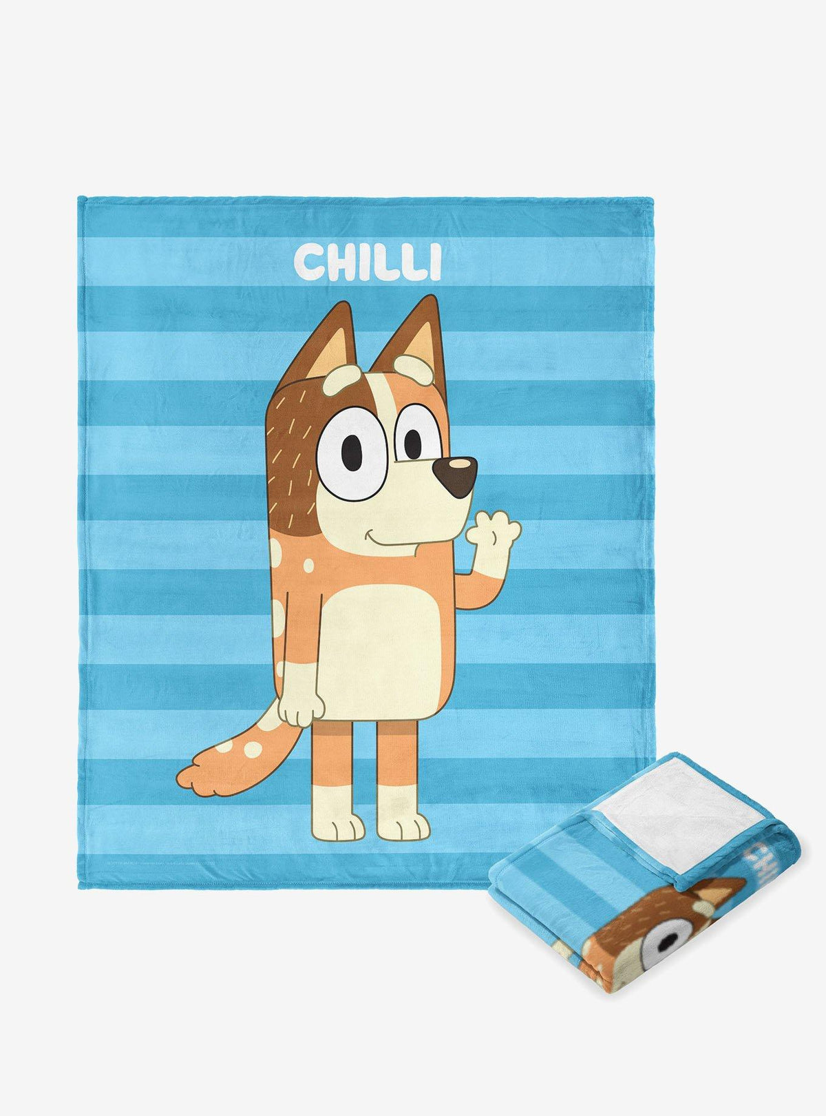 Manta de tacto sedoso Chilli Bluey