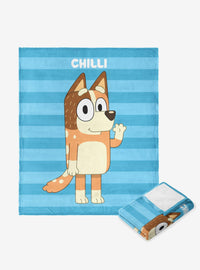 Manta de tacto sedoso Chilli Bluey