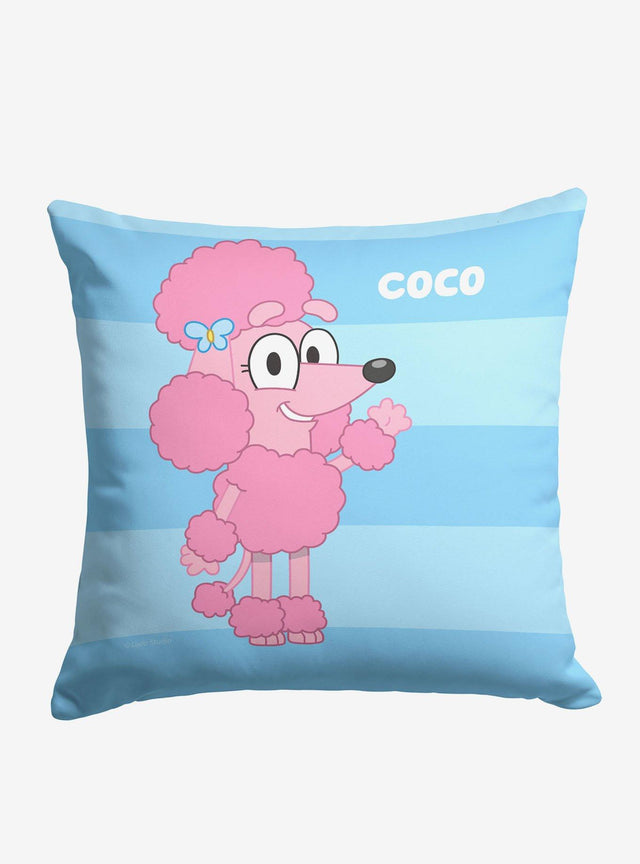 Cojín Bluey Roll Call: Coco
