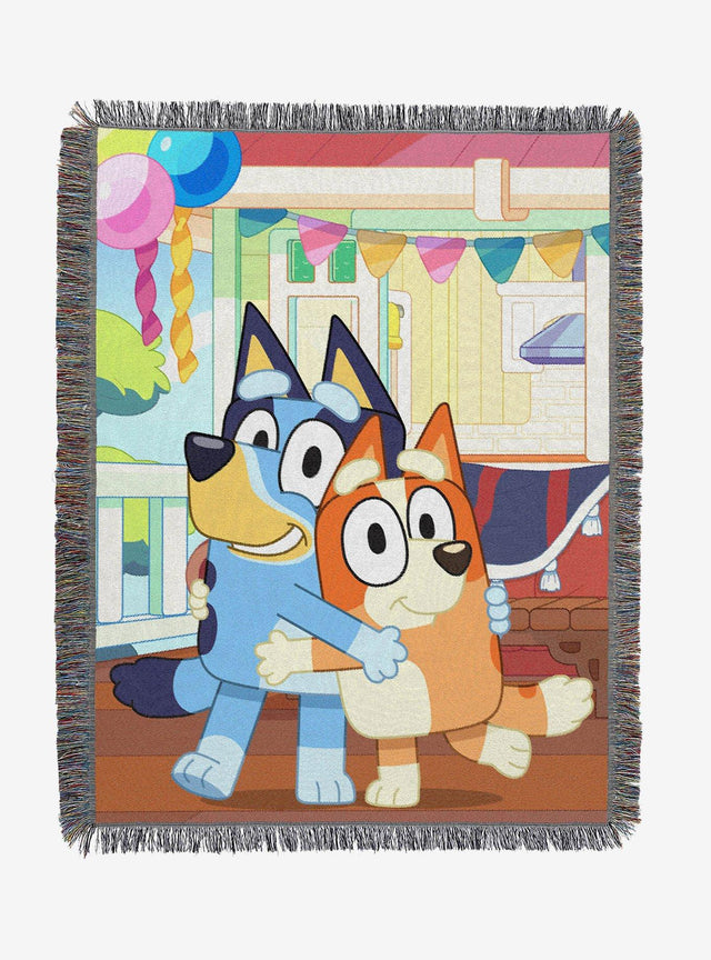 Manta tipo tapiz Bluey: Celebración de hermanas