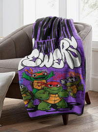 Manta de tacto sedoso Teenage Mutant Ninja Turtles