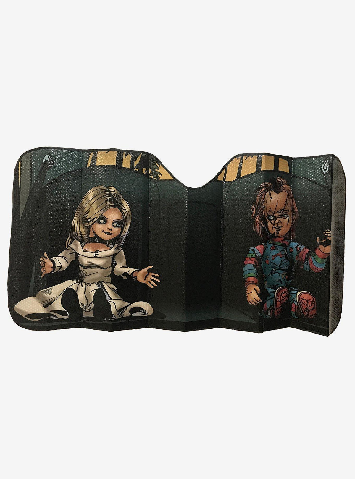 Parasol para auto de Chucky