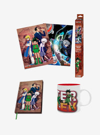 Set de taza, cuaderno y póster en caja Hunter x Hunter