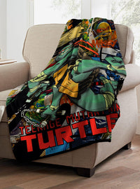 Manta Tortugas Ninja Micro Raschel: Mikey volador