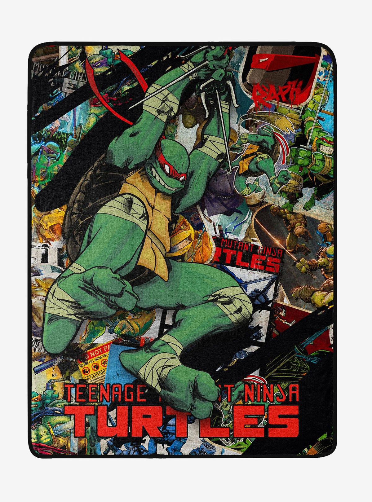 Manta Micro Raschel Raph Attack - Teenage Mutant Ninja Turtles