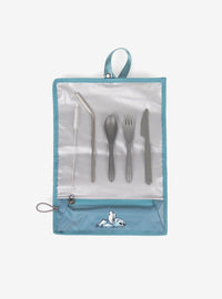 Lonchera térmica Lilo y Stitch Tarana con utensilios