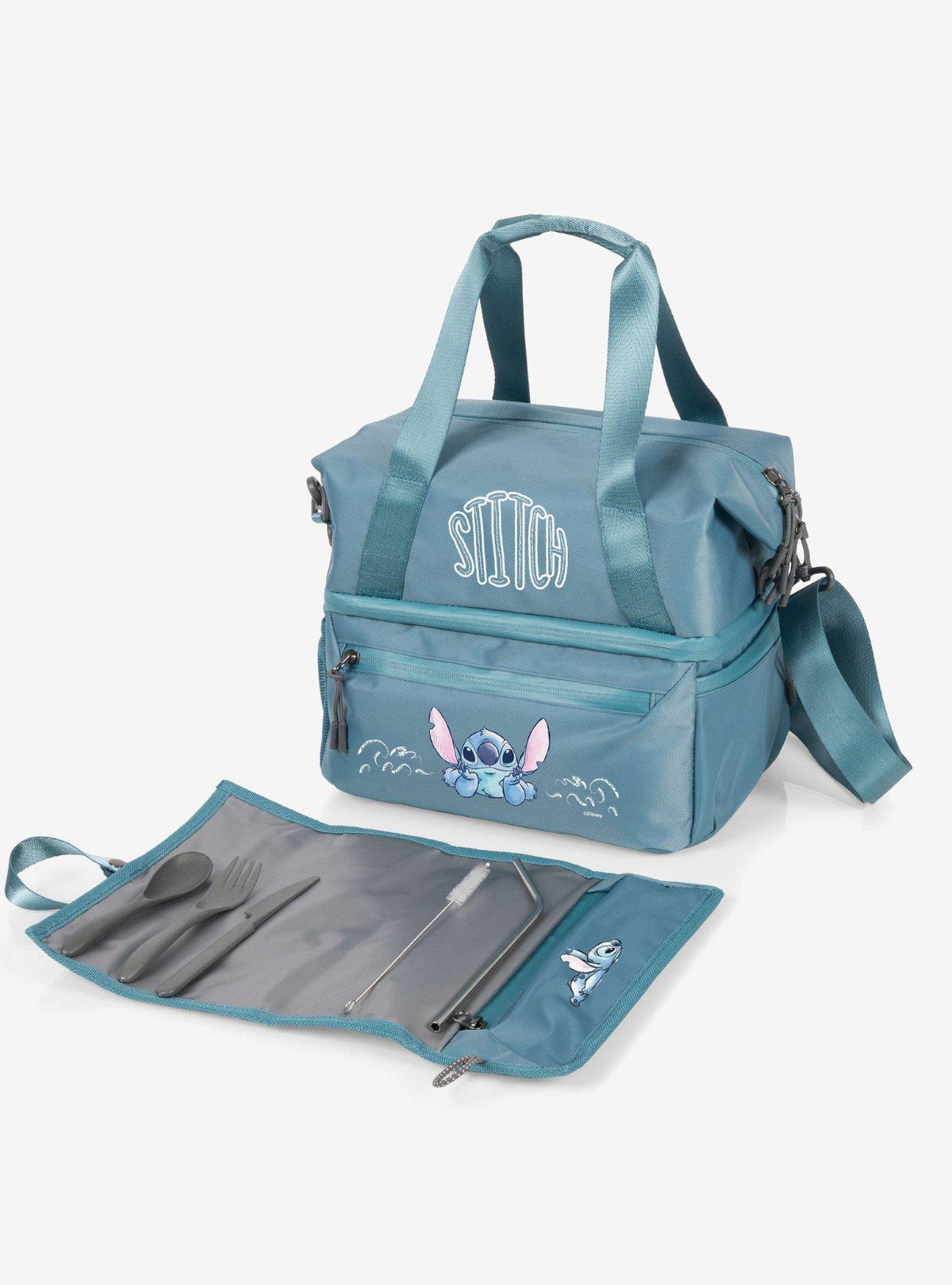 Lonchera térmica Lilo y Stitch Tarana con utensilios