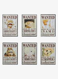 Imán sorpresa One Piece: carteles de búsqueda