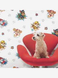 Papel mural autoadhesivo azul Paw Patrol