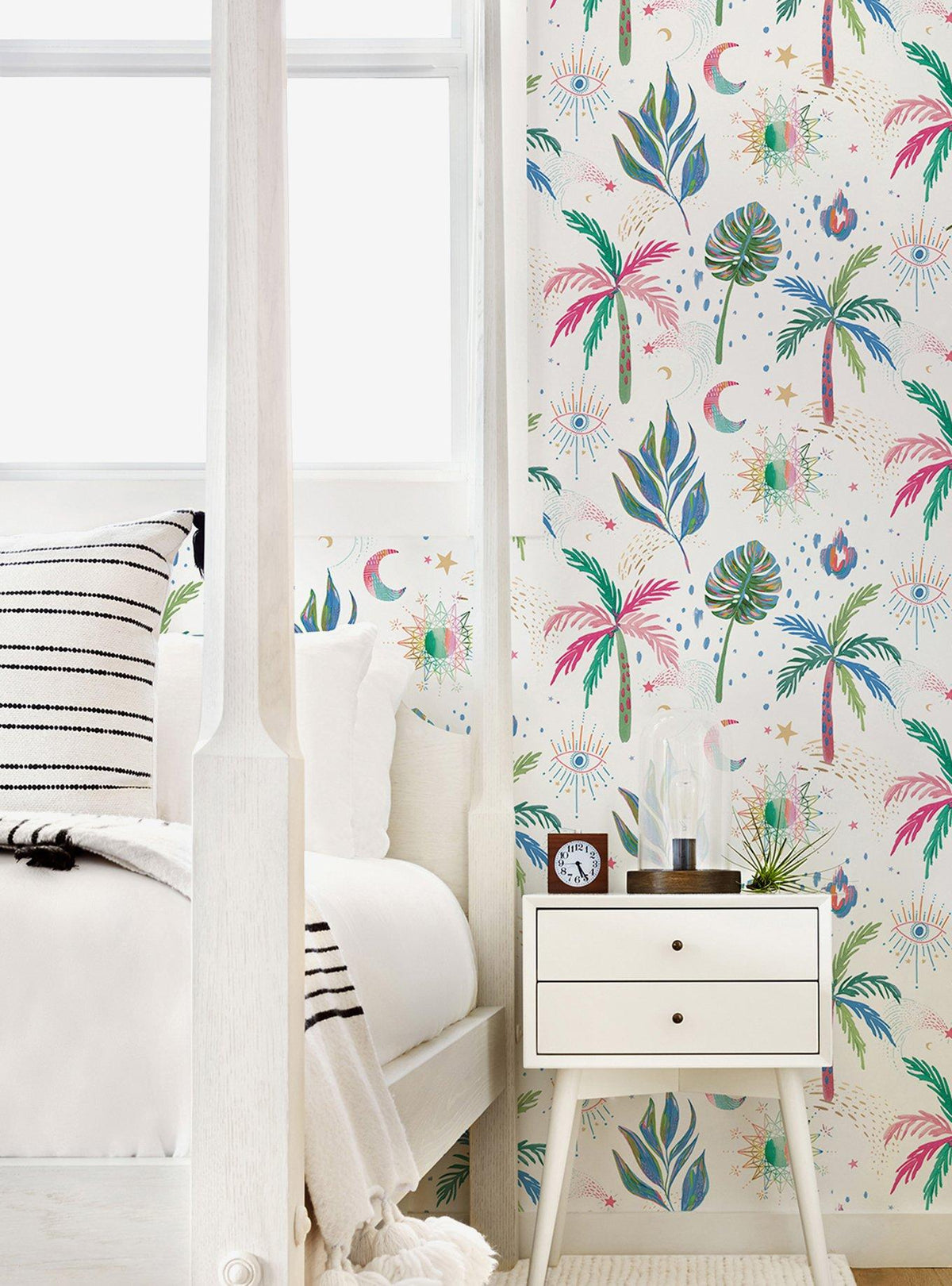 Papel mural autoadhesivo Nuit Tropicale