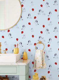 Papel mural autoadhesivo Bluey Keepy Uppy