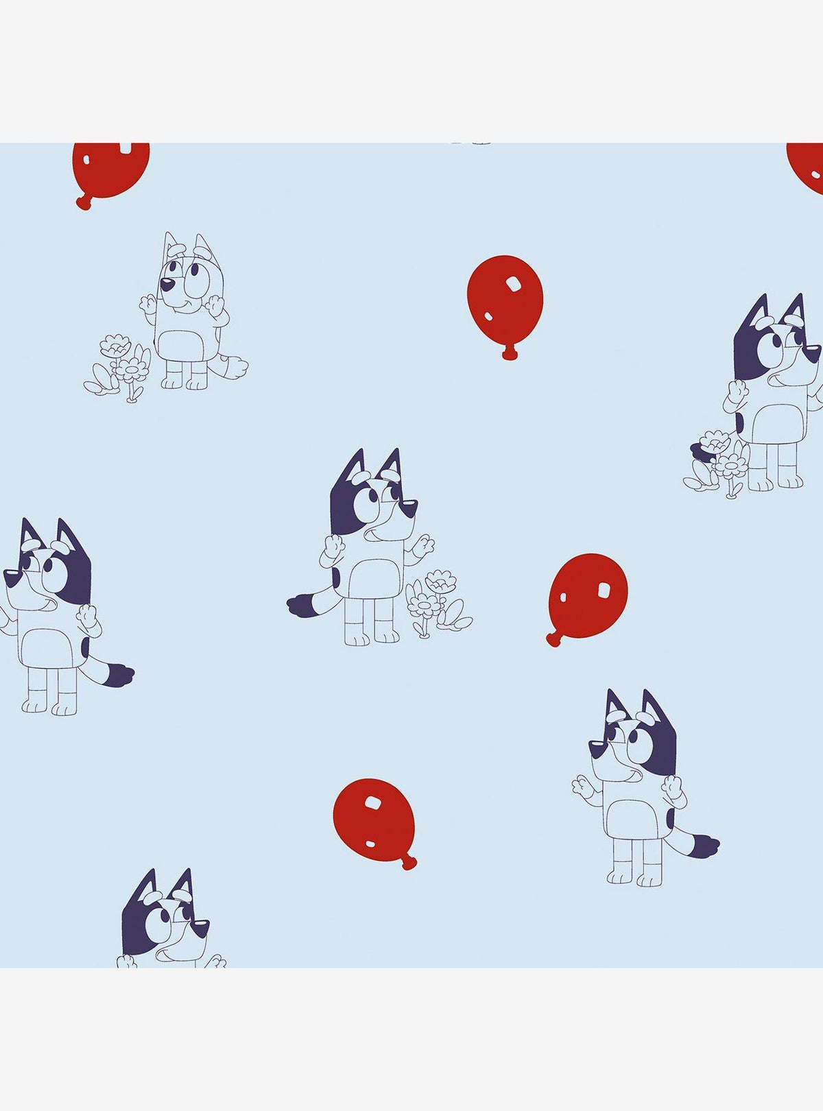 Papel mural autoadhesivo Bluey Keepy Uppy