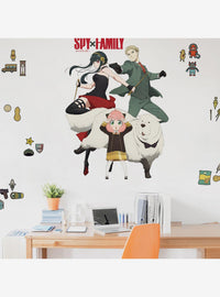 Spy x Family: Adhesivos de pared de los Forger