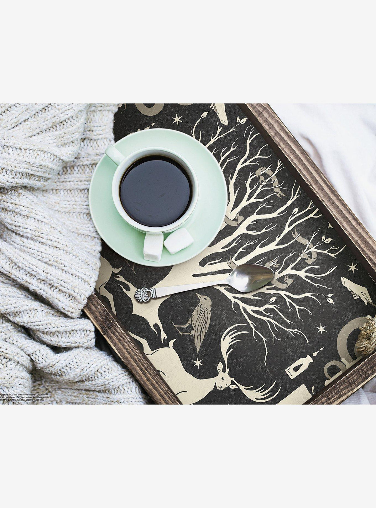 Papel mural adhesivo Harry Potter Horcrux negro