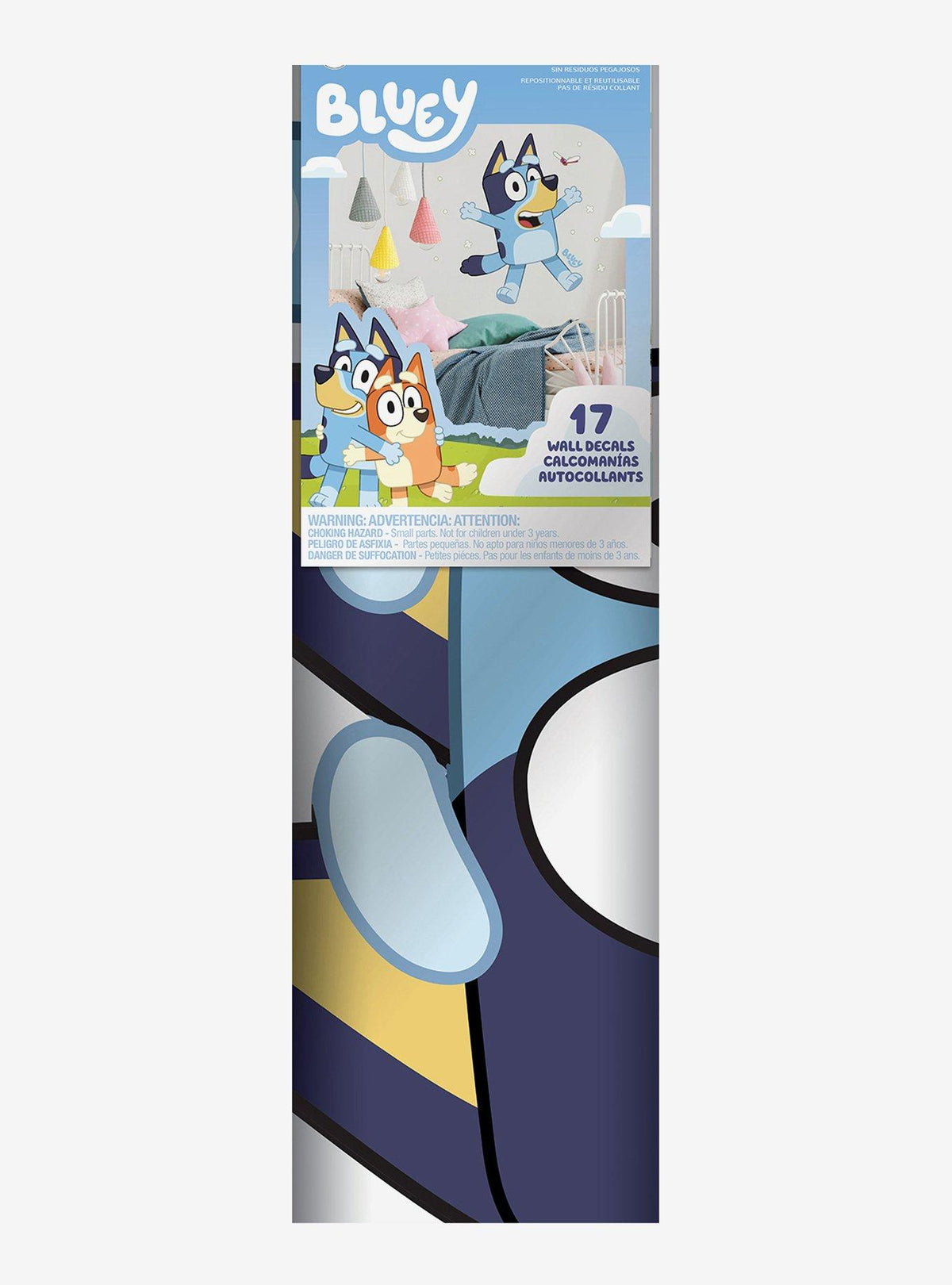 Adhesivos murales removibles de Bluey