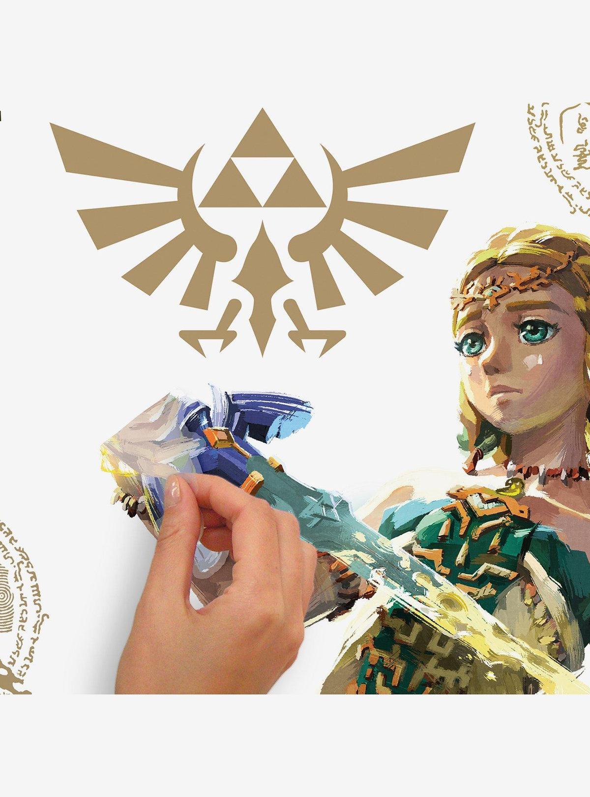 The Legend of Zelda: Tears of the Kingdom - Adhesivos Zelda y Link