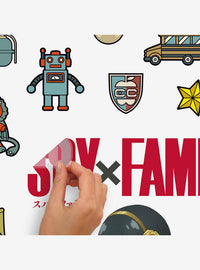 Spy x Family: adhesivos de pared de los Forger