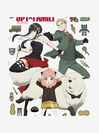 Spy x Family: adhesivos de pared de los Forger