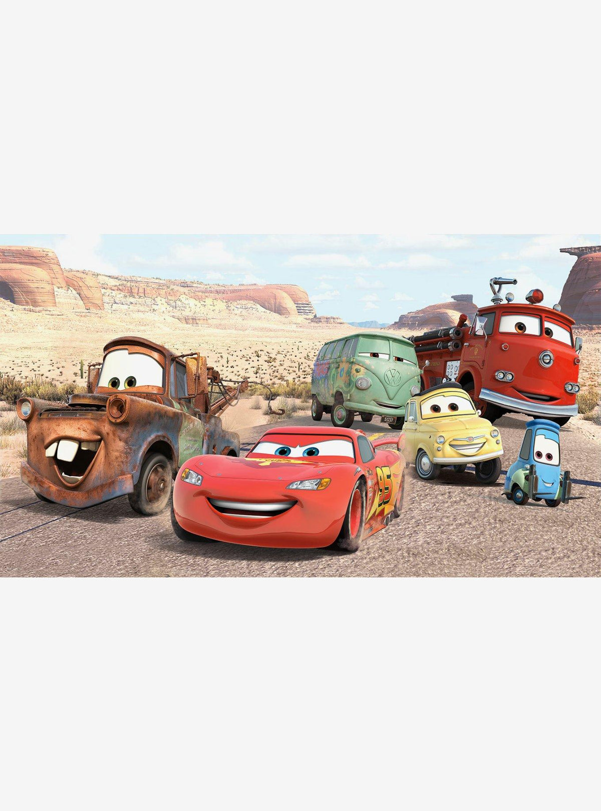 Mural XL de pared Disney Pixar Cars: Desierto