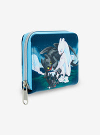 Billetera mini Toothless y Light Fury - How to Train Your Dragon