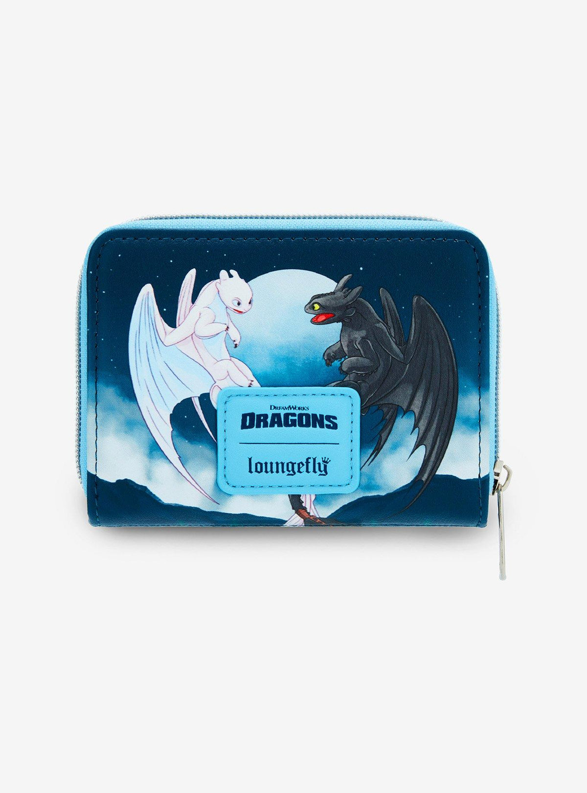 Billetera mini Toothless y Light Fury - How to Train Your Dragon