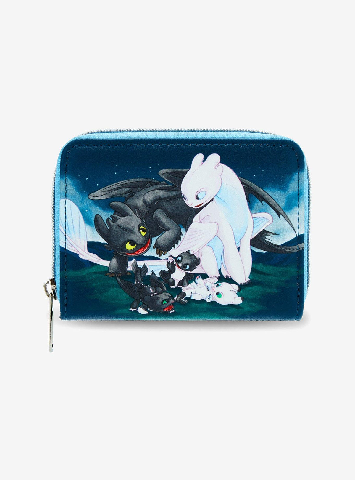 Billetera mini Toothless y Light Fury - How to Train Your Dragon