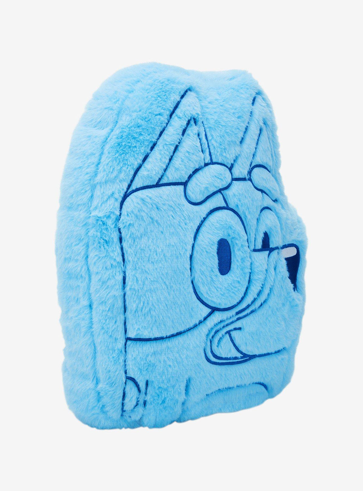 Almohadón con forma de cabeza de Bluey