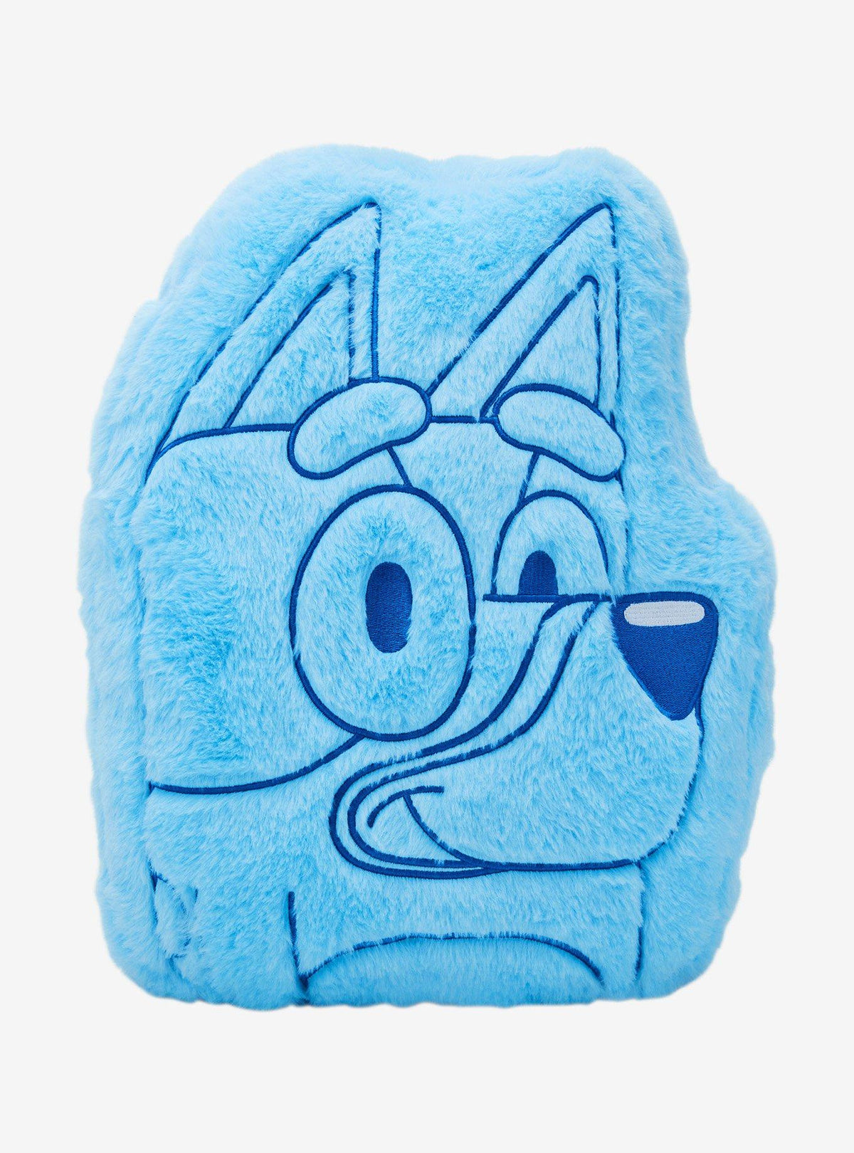 Almohadón con forma de cabeza de Bluey