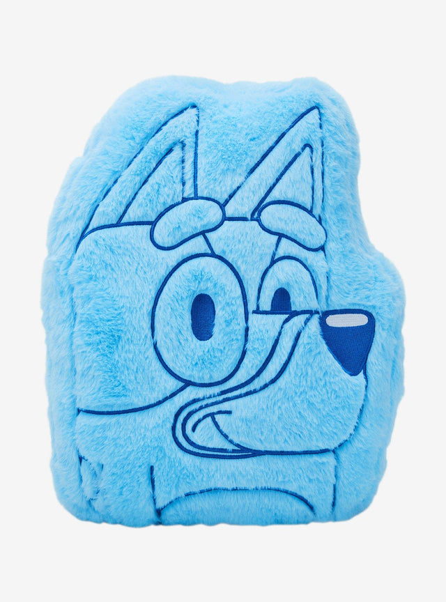 Almohadón con forma de cabeza de Bluey