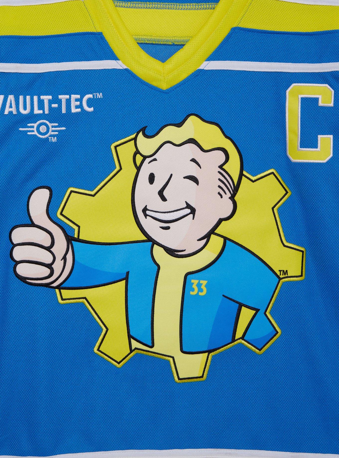 Camiseta de hockey Fallout Vault Boy