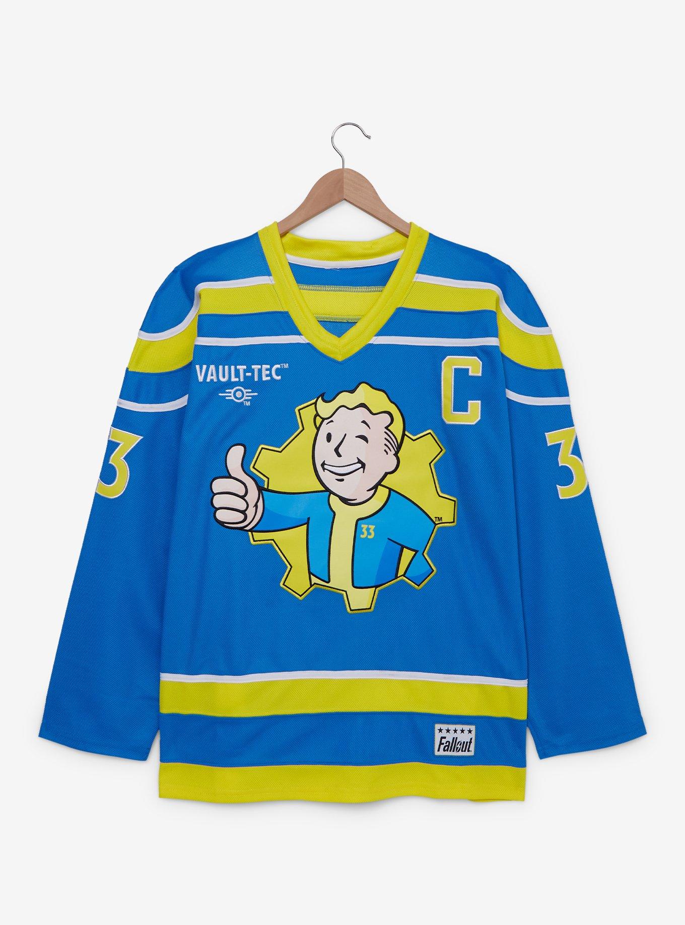 Camiseta de hockey Fallout Vault Boy